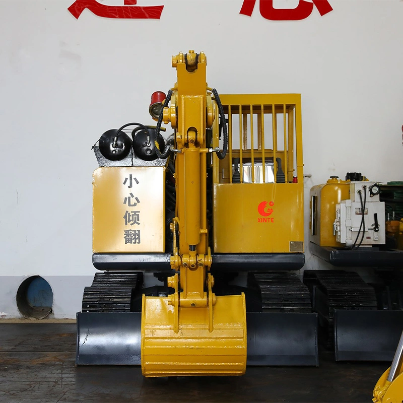 High-performance diesel excavators for coal mines